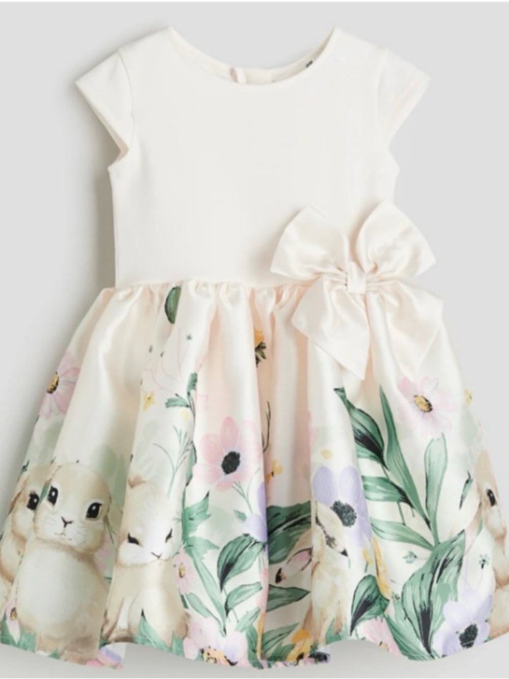 H&M Light Pink Girls Dress with Sweet Hemline
